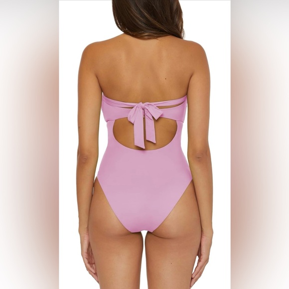 Soluna Swim Women's Standard Shell Wee Multi-Way Maillot One Piece Swimsuit - Picture 6 of 10